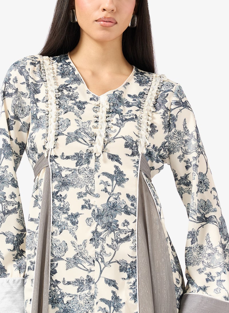 Khizana Printed Jalabiya - Image 3